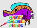 Mchezo Happy Colored Fishes