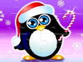Mchezo Christmas Penguin Puzzle