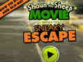 Mchezo Shaun The Sheep: Movie Sneaky Escape
