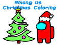 Mchezo Among Us Christmas Coloring