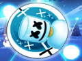 Mchezo Hop Ball 3D: Dancing Ball on Marshmello Tiles Road