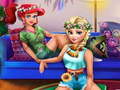 Mchezo Princess Movie Night