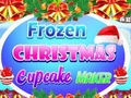 Mchezo Frozen Christmas Cupcake Maker