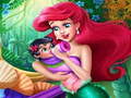 Mchezo Mermaid Baby Feeding