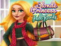 Mchezo Blonde Princess Fall Trends