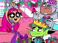 Mchezo Teen Titans Christmas Stars