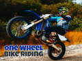 Mchezo One Wheel Bike Riding