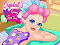Mchezo Crystal's Spring Spa Day
