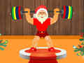 Mchezo Santa Weightlifter
