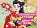 Mchezo Legendary Fashion Japanese Geisha