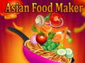 Mchezo Asian Food Maker
