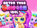 Mchezo Hatch Your Unicorn Idol