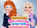Mchezo Princess Influencer Winter Wonderland