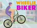 Mchezo Wheelie Biker