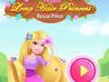Mchezo Long Hair Princess Rescue Prince
