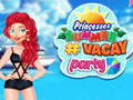 Mchezo Princesses Summer #Vacay Party