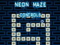 Mchezo Neon Maze Control