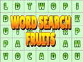 Mchezo Word Search Fruits