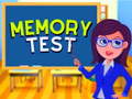 Mchezo Memory Test