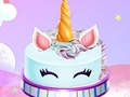 Mchezo Little Anna Unicorn Cake Make