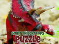 Mchezo Giant Triceratops Puzzle
