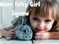 Mchezo Hare Baby Girl Jigsaw