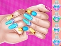 Mchezo Elsa Princess Theme Nail Art Diy