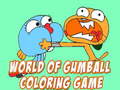 Mchezo World Of Gumball Coloring Game