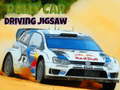Mchezo Rally Car Driving Jigsaw