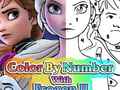 Mchezo Color By Number With Frozen II