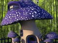 Mchezo Funny Mushroom Houses Jigsaw