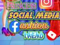 Mchezo Princess Social Media Fashion Trend