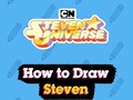 Mchezo Steven Universe: How To Draw Steven
