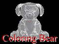 Mchezo Coloring bear