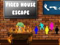 Mchezo Fired House Escape