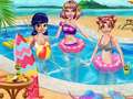 Mchezo Princesses Summer Vacation Trend