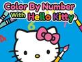 Mchezo Color By Number With Hello Kitty