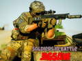 Mchezo Soldiers in Battle Jigsaw