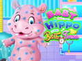 Mchezo Baby Hippo Bath Time