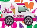 Mchezo Ice Cream Trucks Coloring