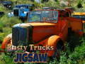 Mchezo Rusty Trucks Jigsaw