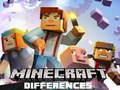 Mchezo Minecraft Differences