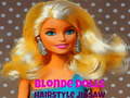 Mchezo Blonde Dolls Hairstyle Jigsaw