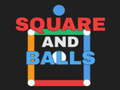 Mchezo Square and Balls