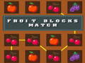 Mchezo Fruit Blocks Match
