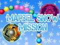 Mchezo Marbel Snow Mission