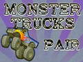 Mchezo Monster Trucks Pair