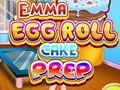 Mchezo Emma Egg Roll Cake Prep