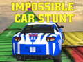 Mchezo Impossible Car Stunts 
