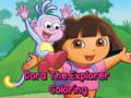 Mchezo Dora The Explorer Coloring